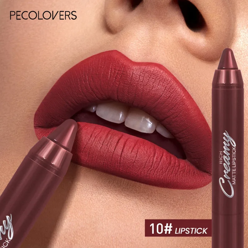 Multiple Colors Matte Lip Liner Use As Lip Liner and Lipstick Easy To Accurately Apply Waterproof Long-lasting Non-stick — image 18