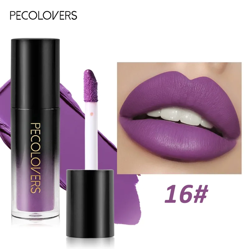 Multiple Colors Matte Velvet Lip Gloss Waterproof Long-lasting Non-stick Cup smooth Lipstick To Apply High Color Rendering — image 22