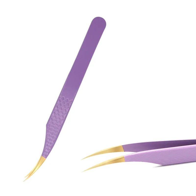 Eyelashes Tweezers Stainless Steel Superhard Tweezers High Precision Anti-static Tweezers For Eyelash Extensions Tools — image 8