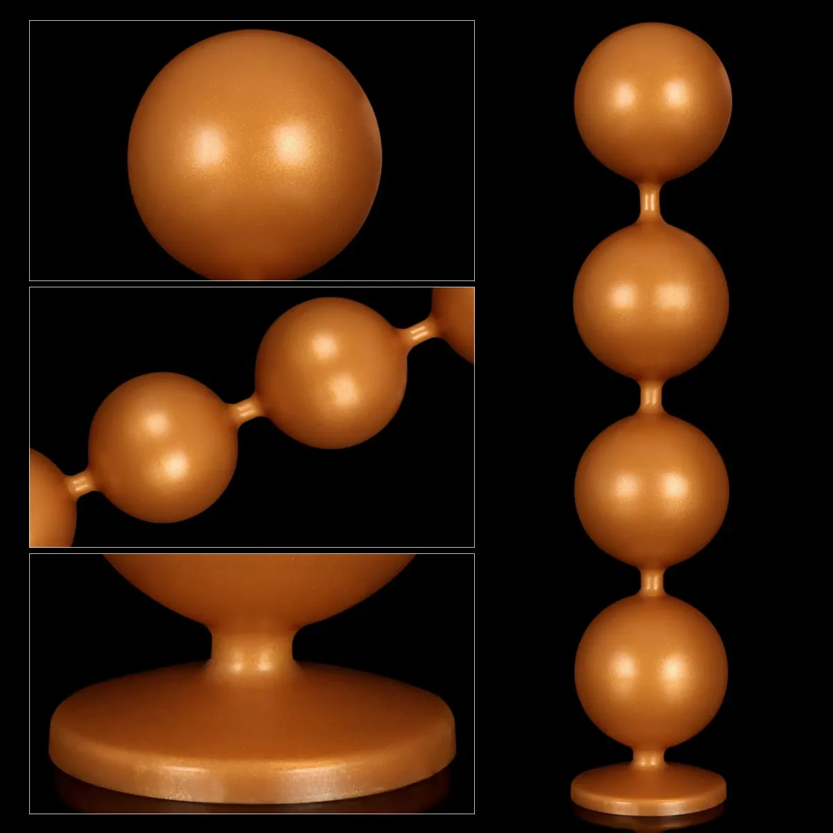 Super Lunghe Palline Anali Spina Anale Massaggio Prostatico Grande Butt Plug Palline Vaginali Stimolazione Anale Tirare Tallone Dildo Profonda giocattoli del sesso anale — image 5