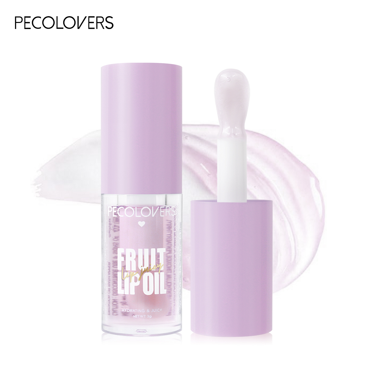 Glitter Plumping Lip Gloss Jelly Strawberry Moisturizer Fruit Lip Oil Transparent Fullness Lip Tint Gel Soft Tube Makeup LipCare — image 10