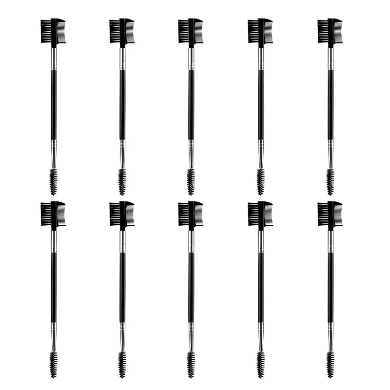 3/10 PC 1PC Double Ended Eyebrow Comb Brush Beauty Makeup Brushes Eyelash Applicator Professional Make Up Tool — image 14