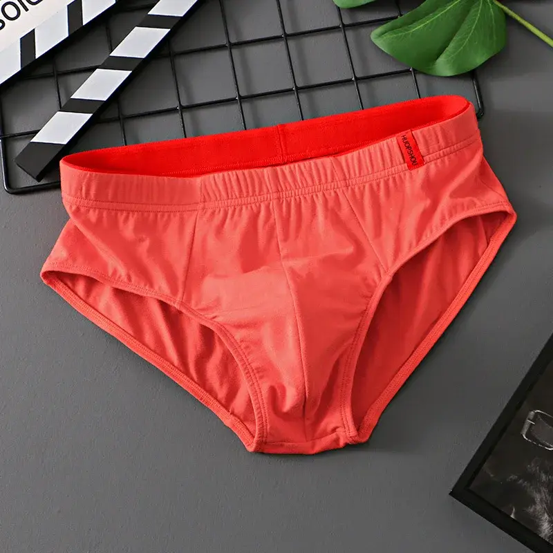 1/3PCS männer Slips Aus Reiner Baumwolle Hohe Qualität Bequeme Unterhose Atmungsaktive Shorts Unterwäsche Dessous Höschen Calcinha Cuecas — image 18