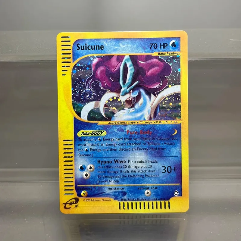 PKM-Karten Steelix Alakazam Scizor Einzelfolienkarten Raichu Slowking Game Collection-Karten PTCG-Ersatzkarten Aquapolis-Serie — image 17