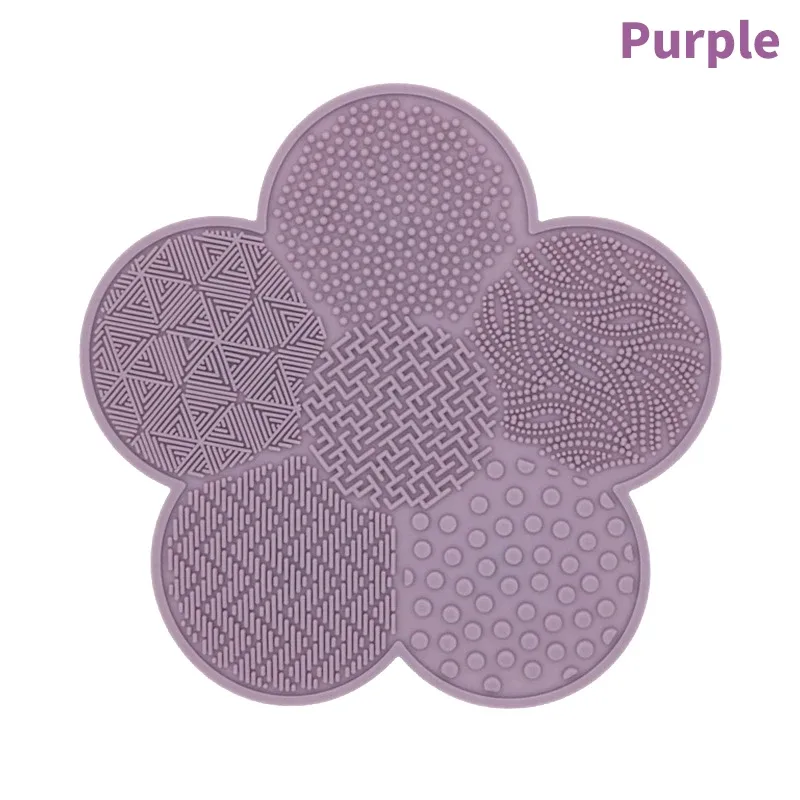 1pc Colorful Heart Shape Clean Make Up Brushes Wash Brush Silica Glove Scrubber Board Cosmetic Cleaning Tools For Makeup Brushe — image 23