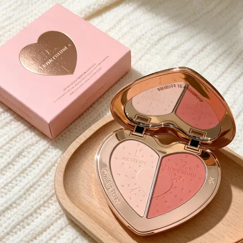 Charlotte Tilbury CT Blush Set Blush Liquid Blush Cushion Pen Two-color Highlights 4-Colors Blush Platte Makeup Cosmetic Beauty