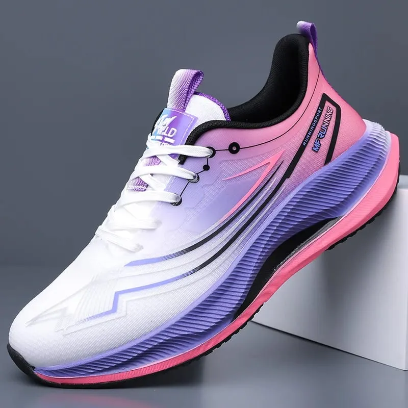 Running Shoes Carbon Board Speciality Marathon Men Sports Breathable Lightweight Women's Comfortable Athletic Nonskid Sneakers — image 3