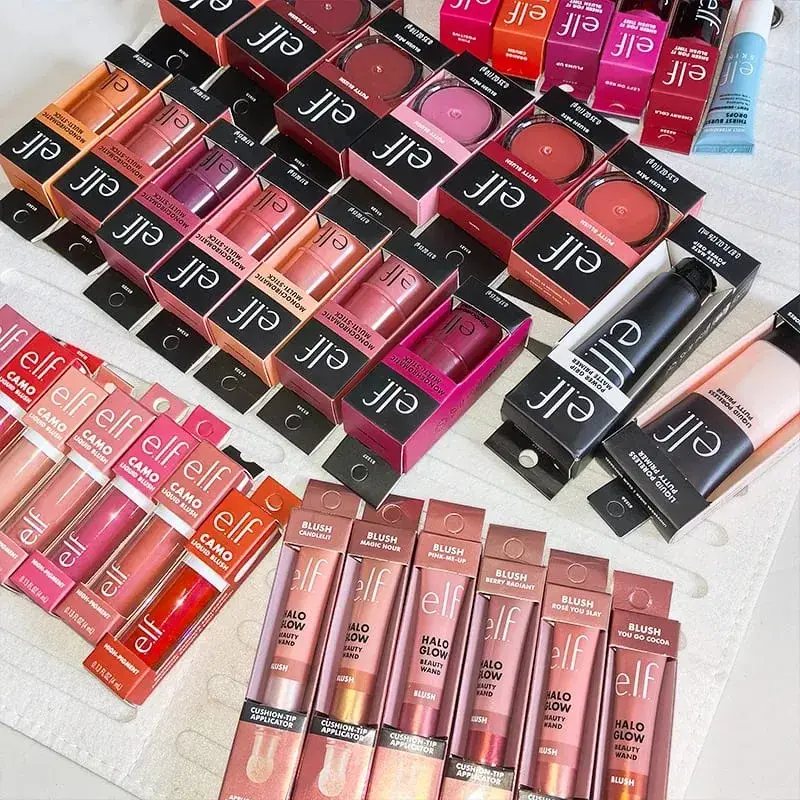 Elf Celebrity Limited Co-branded Double-ended Smooth Lip Liner Peptide Lipstick Lip Balm Liquid Blush Easy-to-Apply Blush Stick — image 3