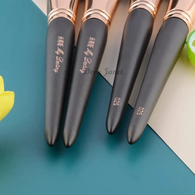 1 pc Goat hair sculpting contour Makeup brushes Bronzer buffing Foundation Make up brush exquisite beauty tools My destiny 025 — image 3
