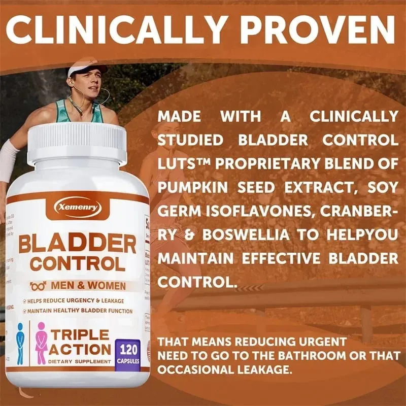 Bladder Control Supplement - Improves Urination Function Supports Urinary Tract Health Promotes Metabolism Reduces Pain — image 5