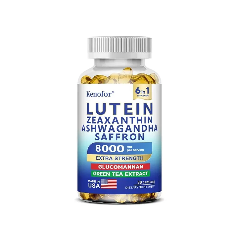 Lutein and Zeaxanthin Supplements 8000mg Per Serving | Essential Eye Vitamins & Vision Health Dietary Supplement NON-GMO — image 8