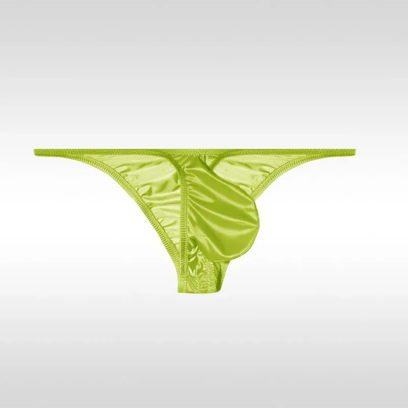 Men's Underwear Ice Silk Low Rise Sexy Bikini Briefs — image 36