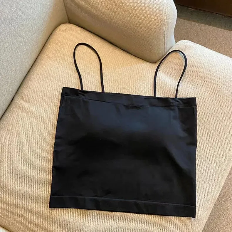 Base Layer Csole Women Summer Inner Wear with Chest Pad One oulder Design Unique Outerwear Beautiful Ba Tube Top — image 12