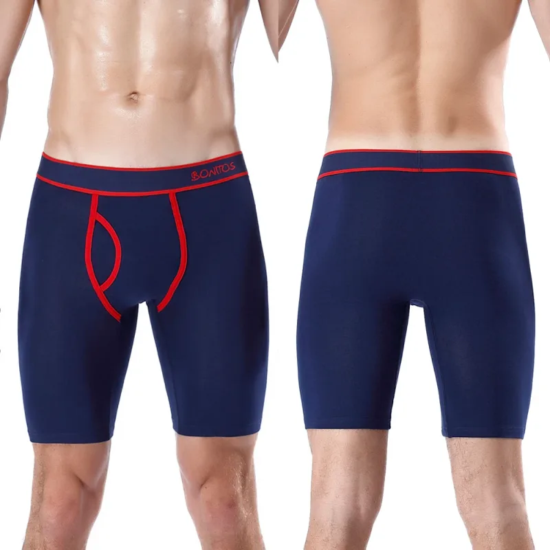 2026 Gaya Baru Kapas Fly Boxer Seluar Dalam Kaki Panjang Untuk Seluar Pendek Lelaki Saiz Besar Dan Seluar Dalam Homme Jenama Mewah Boxerhomme Seluar Dalam — image 6