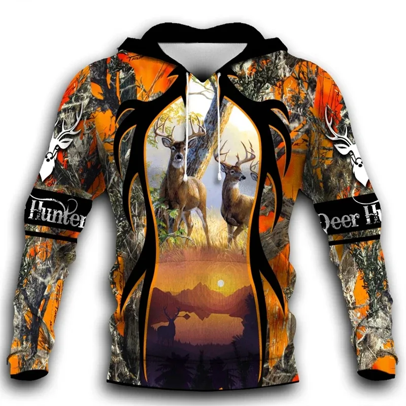 Beautiful Duck Hunting 3D Printed Unisex Hoodie Sweatshirt Man Pullover Casual Tracksuit Sudadera Sweatshirts y2k men clothing — image 12
