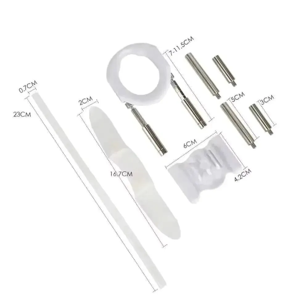 Male Growth Up Bigger Penis Extender Enlargement System Stretcher Enhancement Stretch Clamp Traction Device Portable Sport Train
