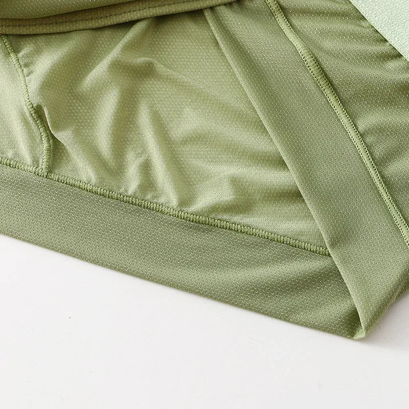 Summer Men's Underwear Boxers Bulge Ice Silk Briefs Ultra-thin Breathable Cool Panties — image 26