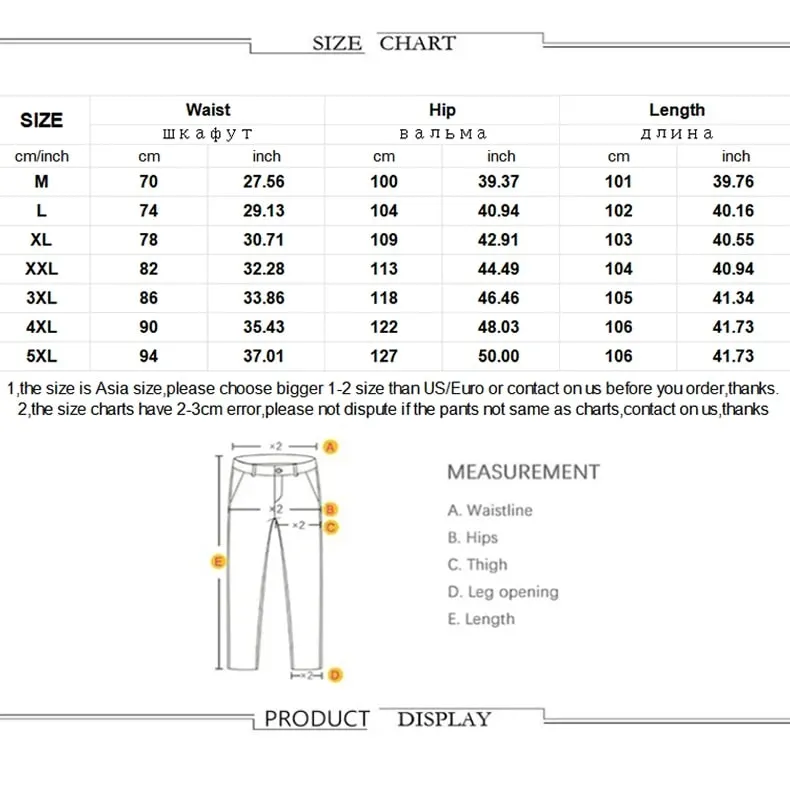 Men's Summer Soft Lyocell Fabric Jeans Thin Loose Straight Denim Pants Drawstring Elastic Waist Casual Trousers Plus Size M-5XL — image 6