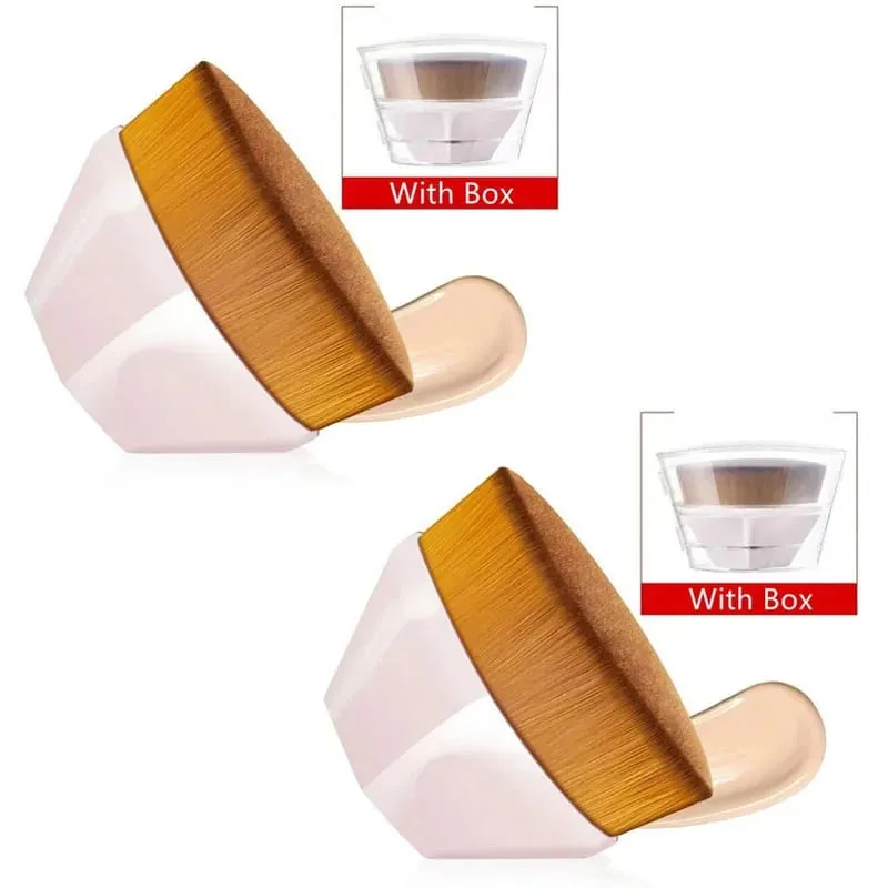 1/2pcs New Magic Makeup Brush Beauty Powder Face Blush Brushes Portable Professional Foundation Brush Large Cosmetics Soft Base — image 15