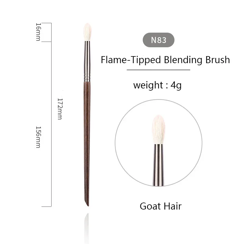 OVW Animal Hair Makeup Brush Complete Set 28PCS Lip Brushes Eyeshadow Brush Soft Makeup Brush Beauty Tools Smudge Brush Single — image 21