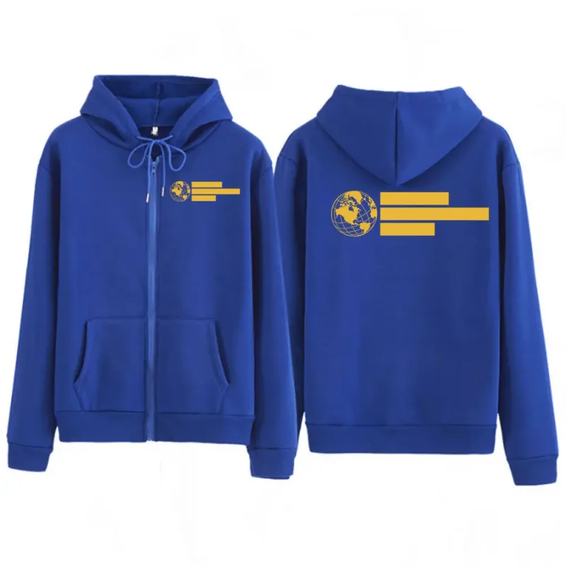 Forward Observations Group FOG Skeleton Zipper Hoodies Men Women Gothic Long Sleeve Zip Up Sweatshirts Jackets Coats Streetwear — image 6