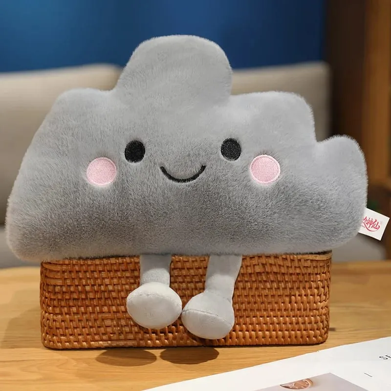 15/30CM Lovely Sky Series Plush Toy Sun & Cloud & Dark Clouds Plushie Pillow Pendant Toy Kawaii Birthday Gift — image 13