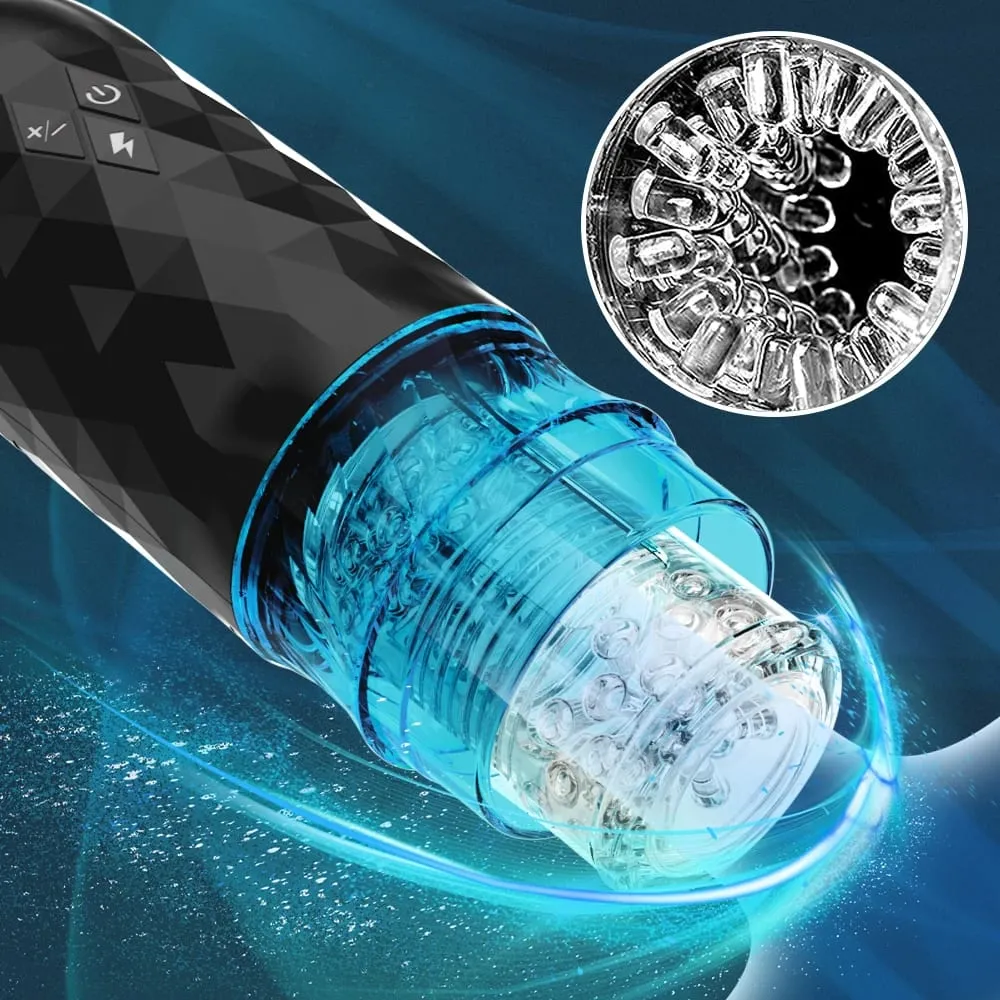 Male Masturbator Cup Automatic Telescopic Rotation Masturbation Machine Pusssy Blowjob Electric Male Men Piston Adult Sex Toys — image 3