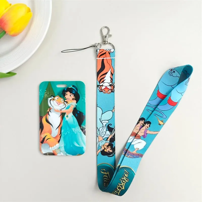 Anime Strap Lanyard for Keys Keychain Badge Holder ID Credit Card Pass Hang Rope Lariat Mobile Phone Charm Accessories — image 4