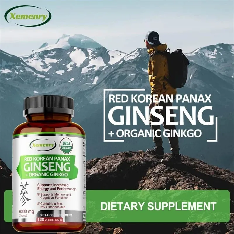 Korean Red Panax Ginseng - Increase Muscle Mass Boost Energy Production Improve Mood Increase Endurance and Performance — image 5