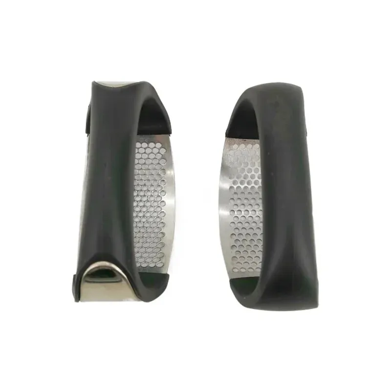Stainless Steel Garlic Press Crusher Manual Mincer Chopping Tools Curve Fruit Vegetable Cooking Kitchen Gadgets — image 6
