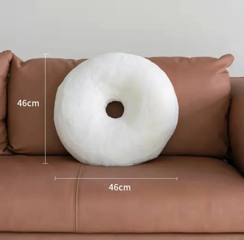 85CM Nordic Home Decor White Cushion Soft Plush Pillow For Sofa Chair Seat Love Shape Letter Cushions Decoractive Props Gift — image 11