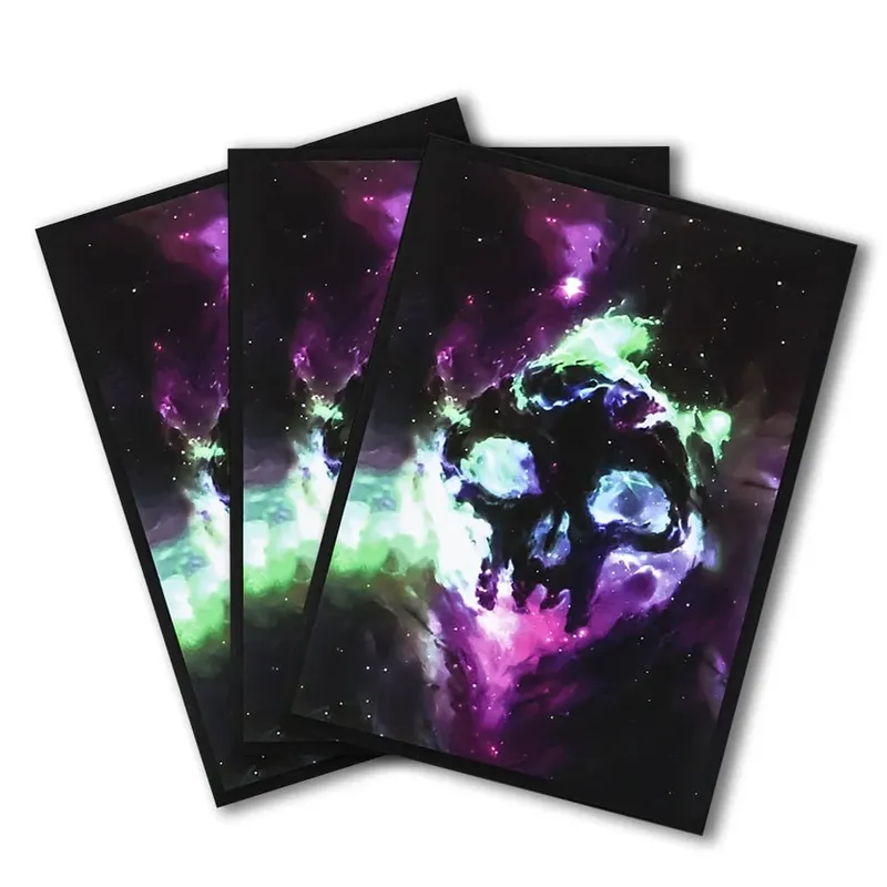60PCS 66*91mm Art Card Sleeves Trading Card Protector Compatible with MGT/PTCG Top Loading Card Protector Best Gift — image 9