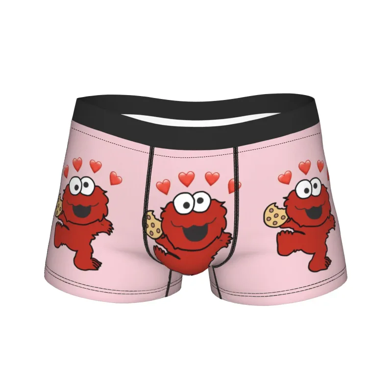 S-Sesames Streets Tango Elmo & Grover Unterwäsche Herren Shorts Slips Lustige Boxershorts Qualität Customs Oversize Höschen — image 30