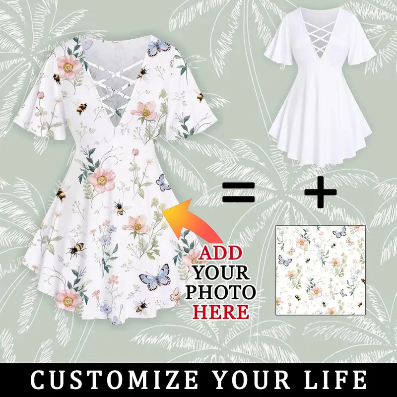 Women Summer Custom Dress ADD Your Design Customized Stretchy Slim Suspender Dresses Elegant Sexy Clothes Party Birthday Present — image 2