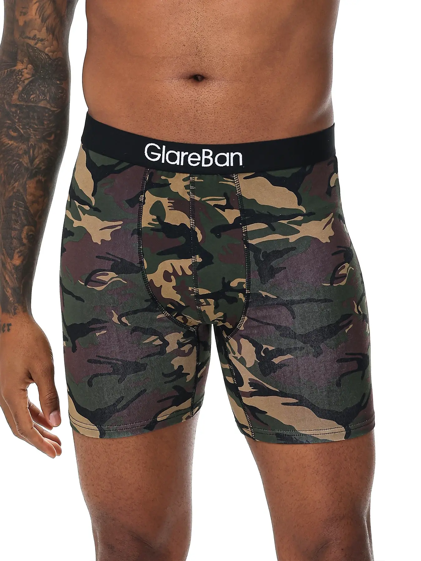 5pcs Set Mid-Long Cotton Boxer Shorts Men Underwear Male Underpants for Men Homme Boxershorts Slips Soft Panties Brand Briefs — image 1