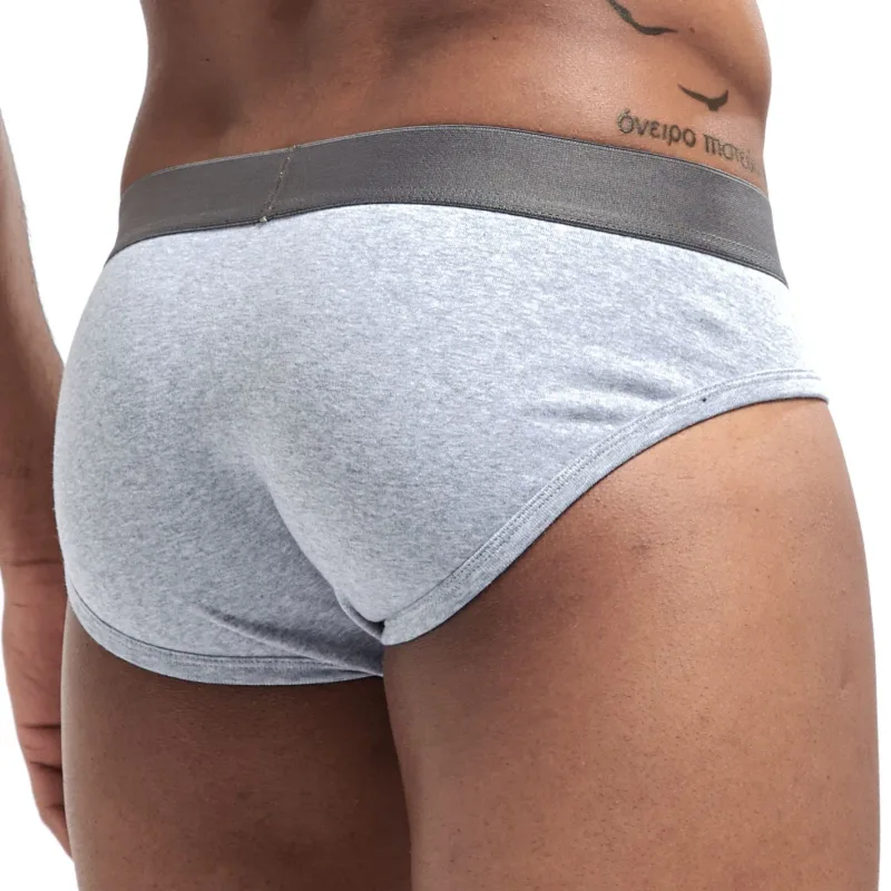Intimo da uomo di marca Traspirante Slip da uomo sexy slip Mutande in cotone Comodo pantaloncino da uomo Cueca
