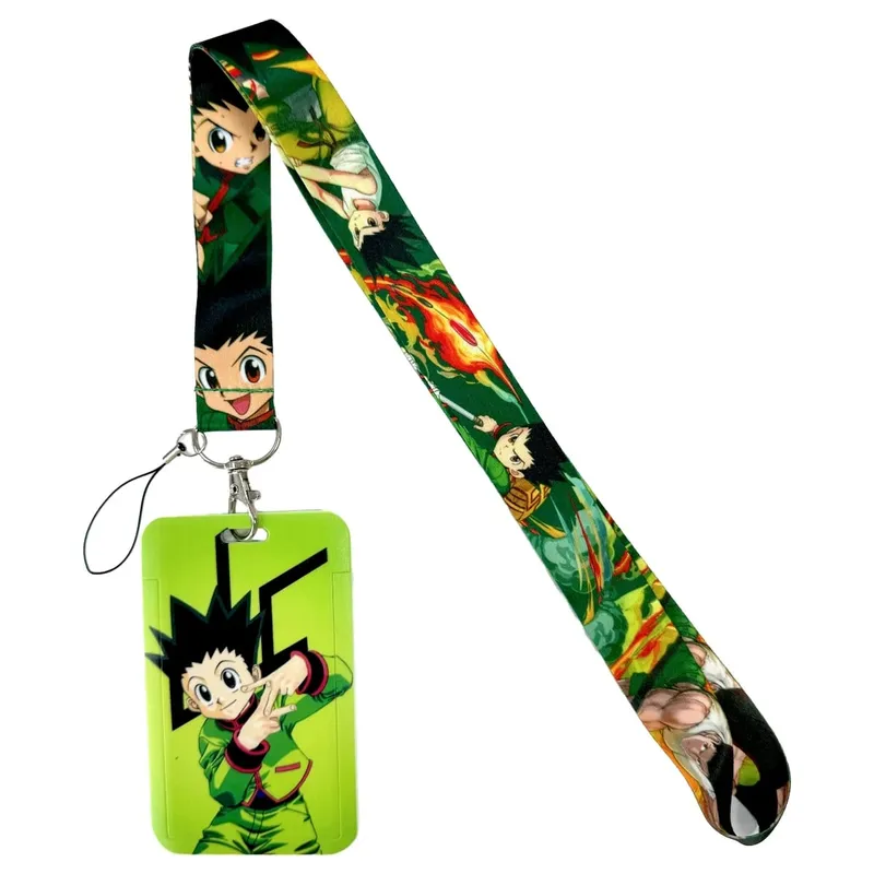 Credential Holder Cartoon Animal Neck Strap Lanyard for Key Keychain USB Badge Holder Keyring Accessories Gifts — image 8
