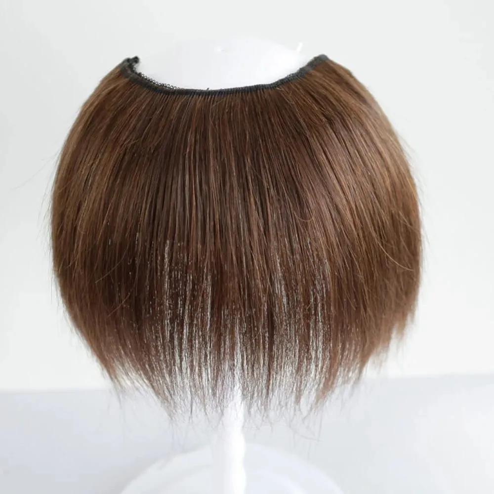20cm/30cm Invisible Straight U-Shape Part Wig Pad Hairpiece for Women One Piece Clip-in Hair Extension Increased Hair Volume Wig — image 8