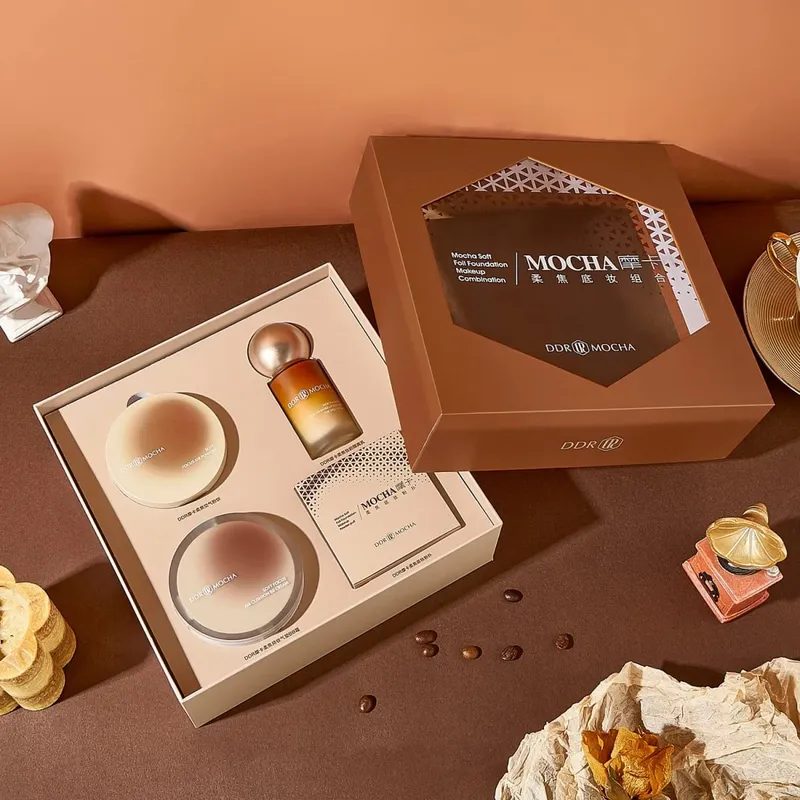 Ddr Mocha American Base Makeup Makeup Set before Makeup Make-up Base Cushion Bb Cream Powder Gift