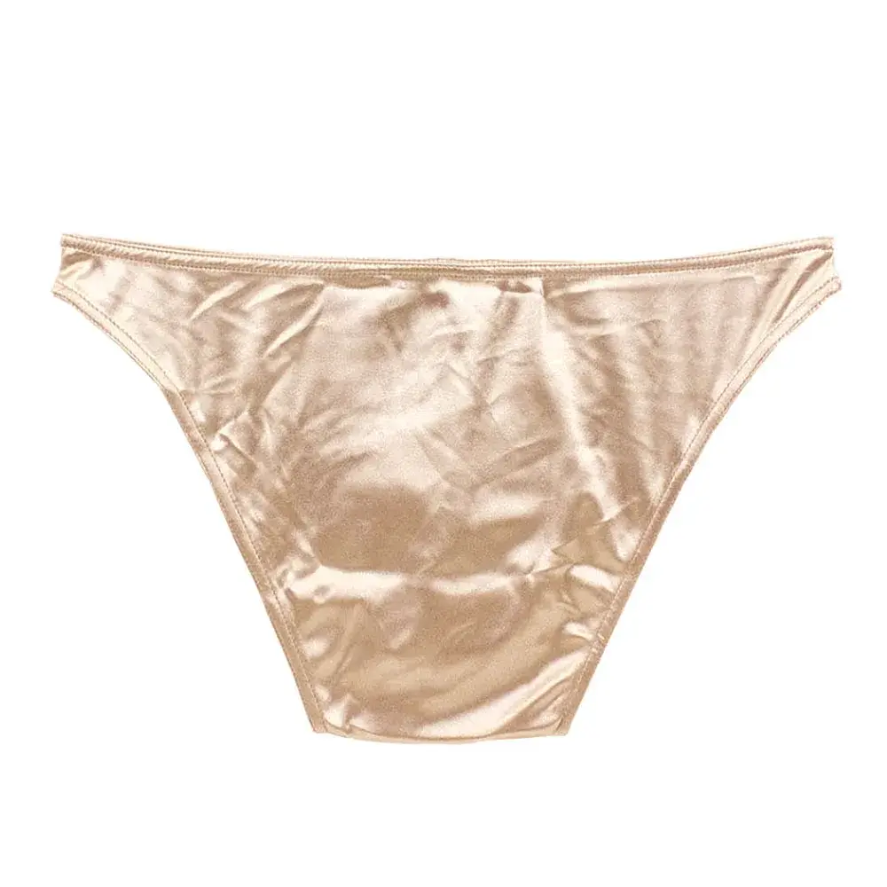 Mierside One Piese Plus Size Uomo Intimo Mutandine Rigonfiamento da uomo Mutandine di seta traspiranti Lotto di grandi dimensioni Mutande morbide S-3XL — image 1