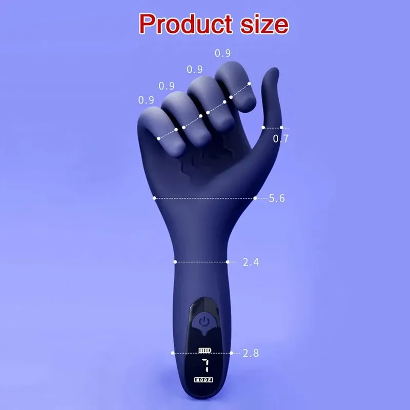 Male Electric Penis Vibrator Simulation Hand Glans Penis Masturbation Training Device for Mens Endurance Delay Control Sex Toys — image 8