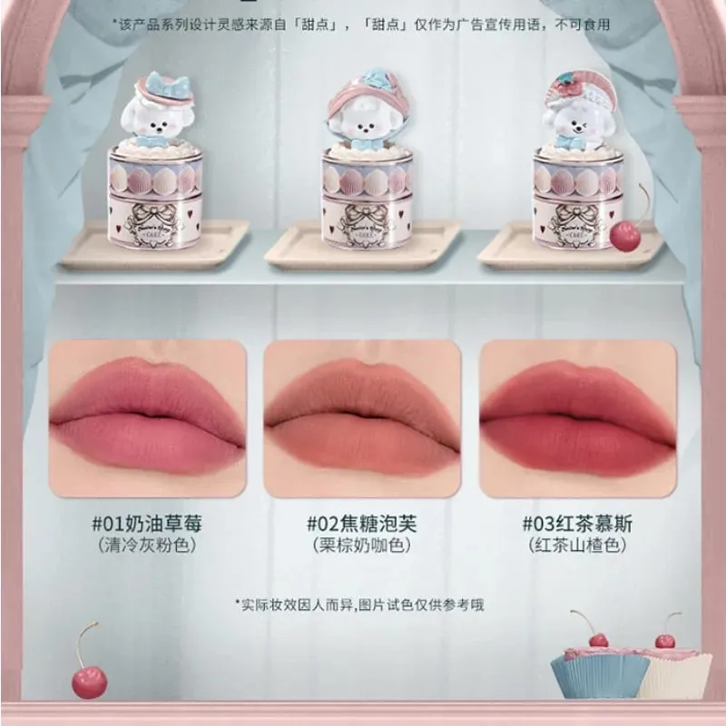 Flower Knows Never's Shop All-in Gift Set Matte Eyeshadow Lipstick Blusher Mirror Long-lasting Waterproof Korea Makeup Cosmetics