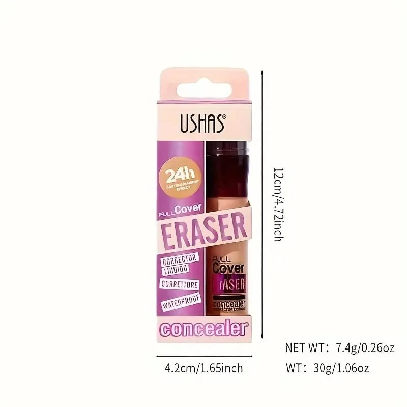 12 Color Sponge Head Liquid Foundation Makeup Concealer Lasting Waterproof Concealer For Full Coverage Dark Circles
