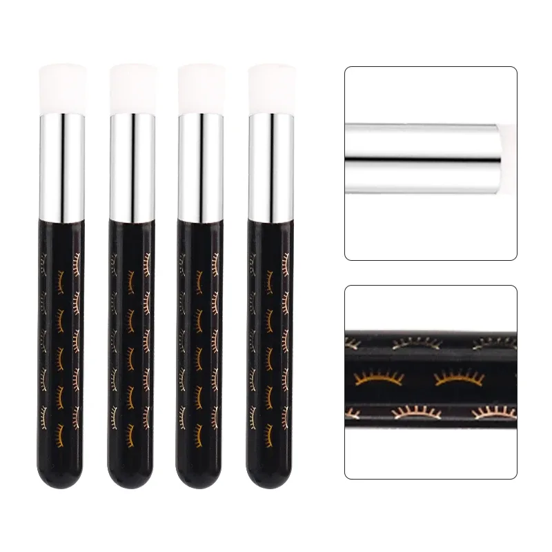 5pcs Eyelash Clean Brush Lash Shampoo Comb Hollow Eyelash Extensions Brush Peel Off Nose Pore Blackhead Remover Makeup Brushes — image 19