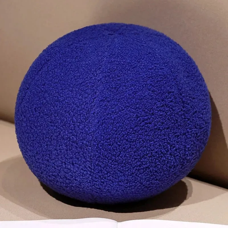 30cm Ins Style Ball Pillow Soft Plush PP Cotton Sofa Pillow Ornament Stuffed Nordic Round Pillow Throw Pillows Home Decoration — image 18