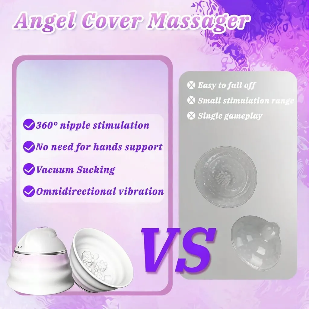 Wearable Breast Massager Remote Control Breast Pump Vibrator 5 Sucking 10 Vibration Modes Nipple Stimulation Sex Toys For Women — image 3