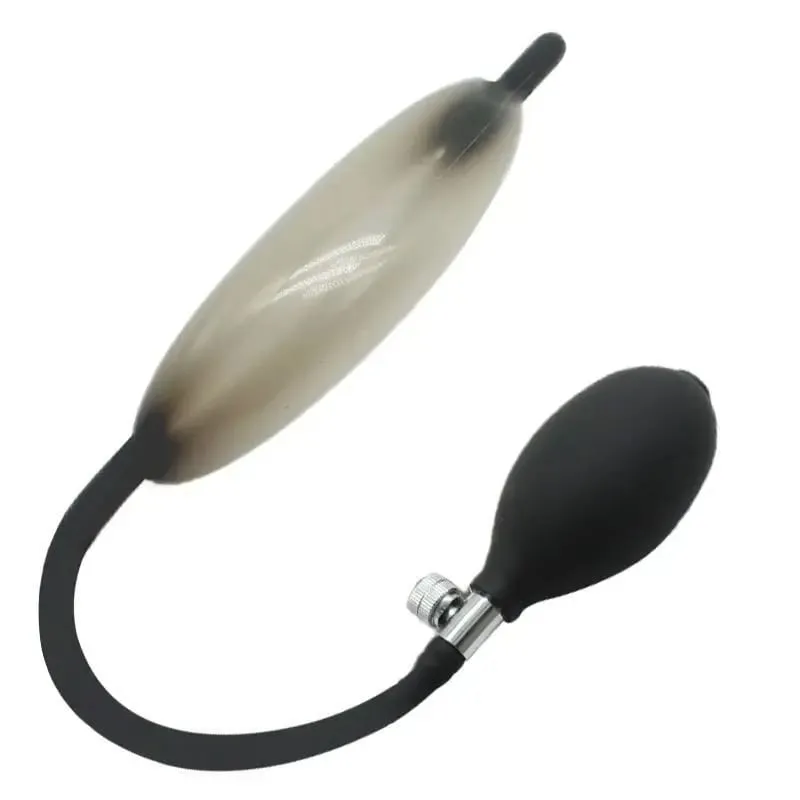Inflatable Urethra Catheter Dilator Expandable Horse Eye Stick Silicone Penis Plug Masturbator BDSM Sex Toys For Men Gay Adult — image 1