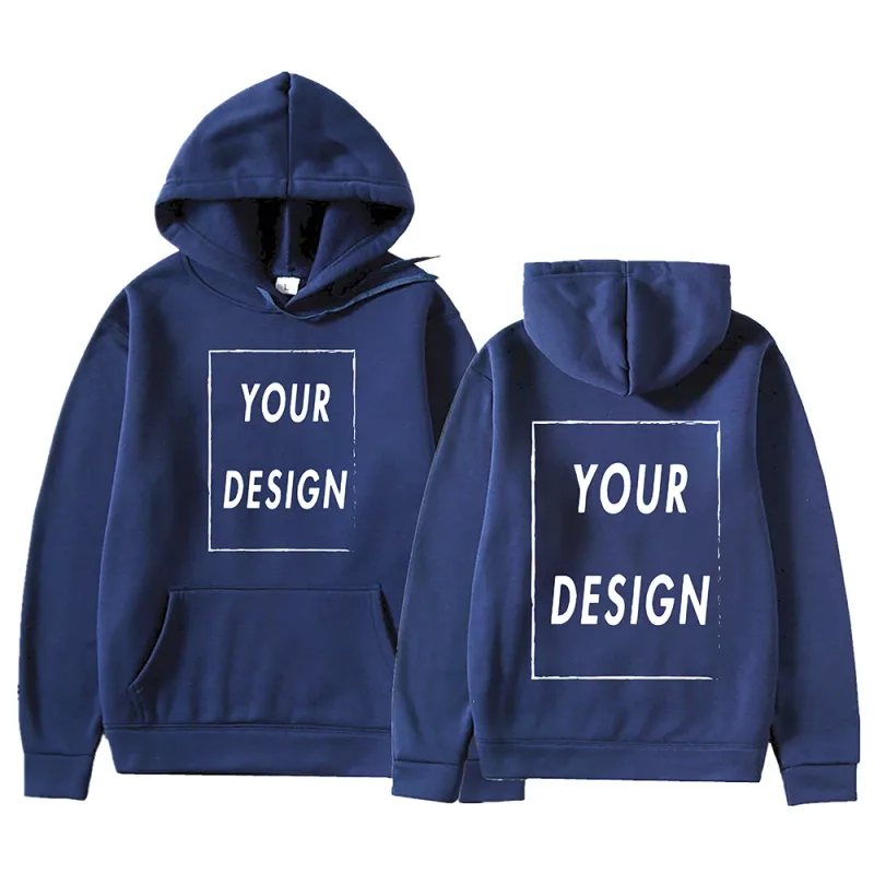 Your Own Design Brand Logo/Picture Personalized Custom Anywhere Men Women DIY Hoodies Sweatshirt Casual Hoody Fashion New — image 2