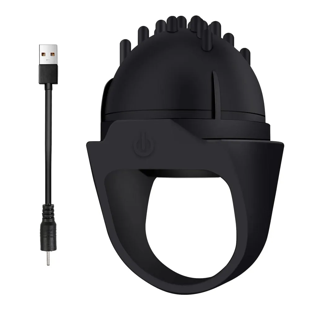 Strapon Fingers Spikes Vibrator For Women Nipple Clitoris Anal Stimulator Female Masturbator Sex Toys Couple Tool Erotic Product — image 1