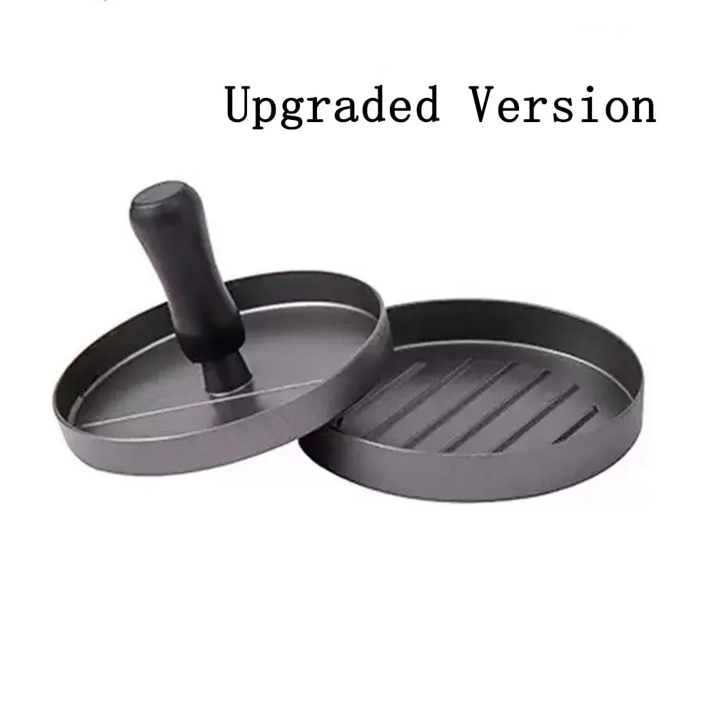 Burger Press Hamburger Meat Tool Patty Maker Aluminum Burger Maker for Kitchen BBQ Grill — image 11